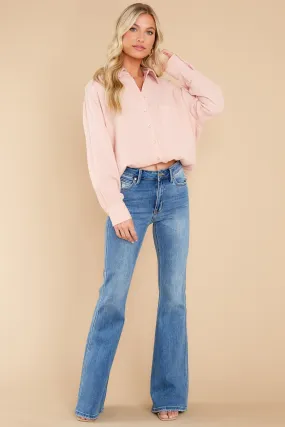 Oh My Gauze Pale Pink Top