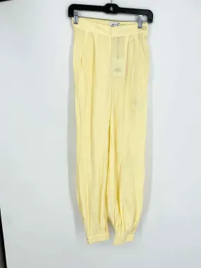 onia Women's Yellow Flowy Resort Size XS Pants