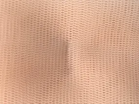 Peach Plain Net Fabric (Wholesale)