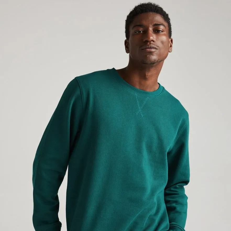 Recycled Fleece Sweatshirt (Green Garden)