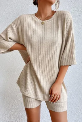 Ribbed Lounge Set