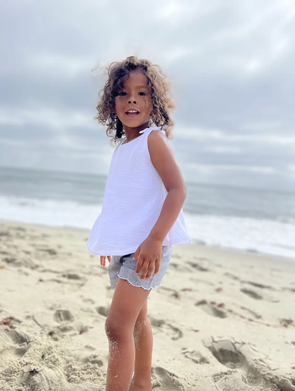 Sadie Check Shorts