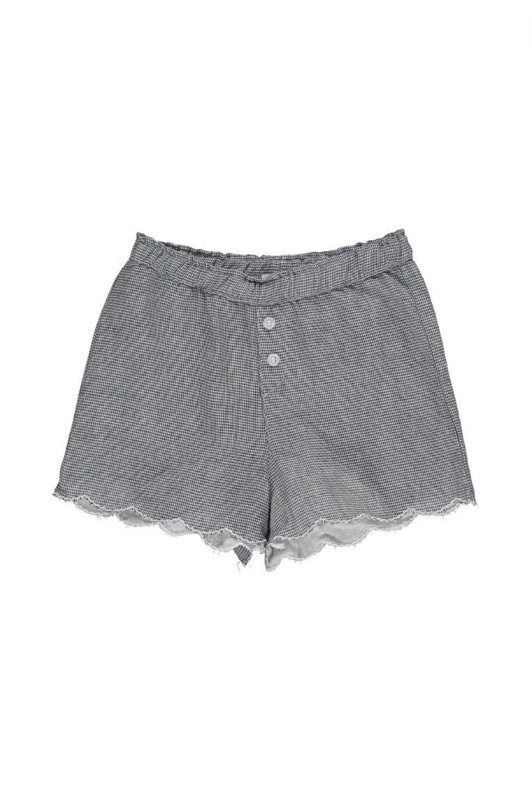 Sadie Check Shorts