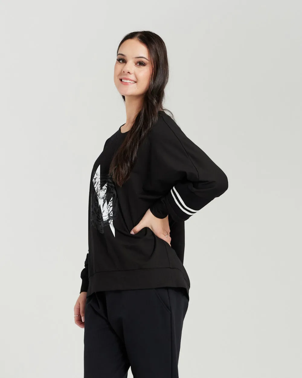 Seduce Layla Jumper - Black