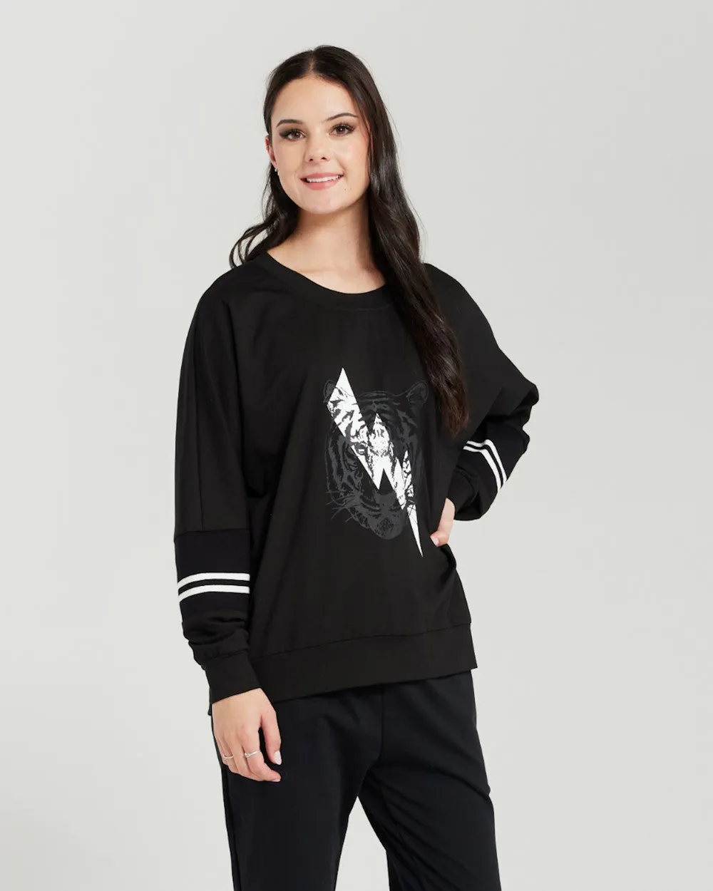 Seduce Layla Jumper - Black