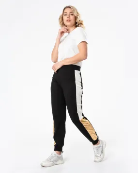 Side Colorblock Golden Sweatpants