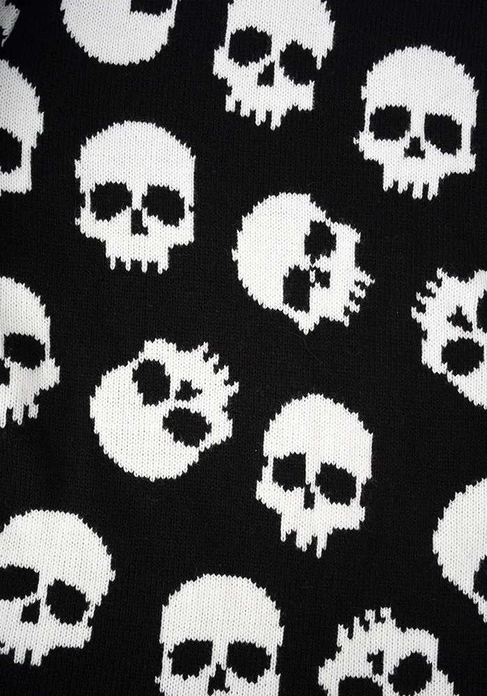 Skull Knit Cardigan
