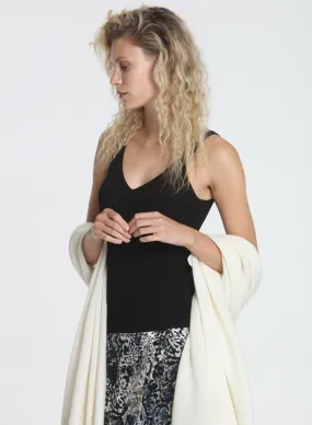 Sonya Strappy Tank - Black