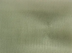 Tea Green Plain Net Fabric