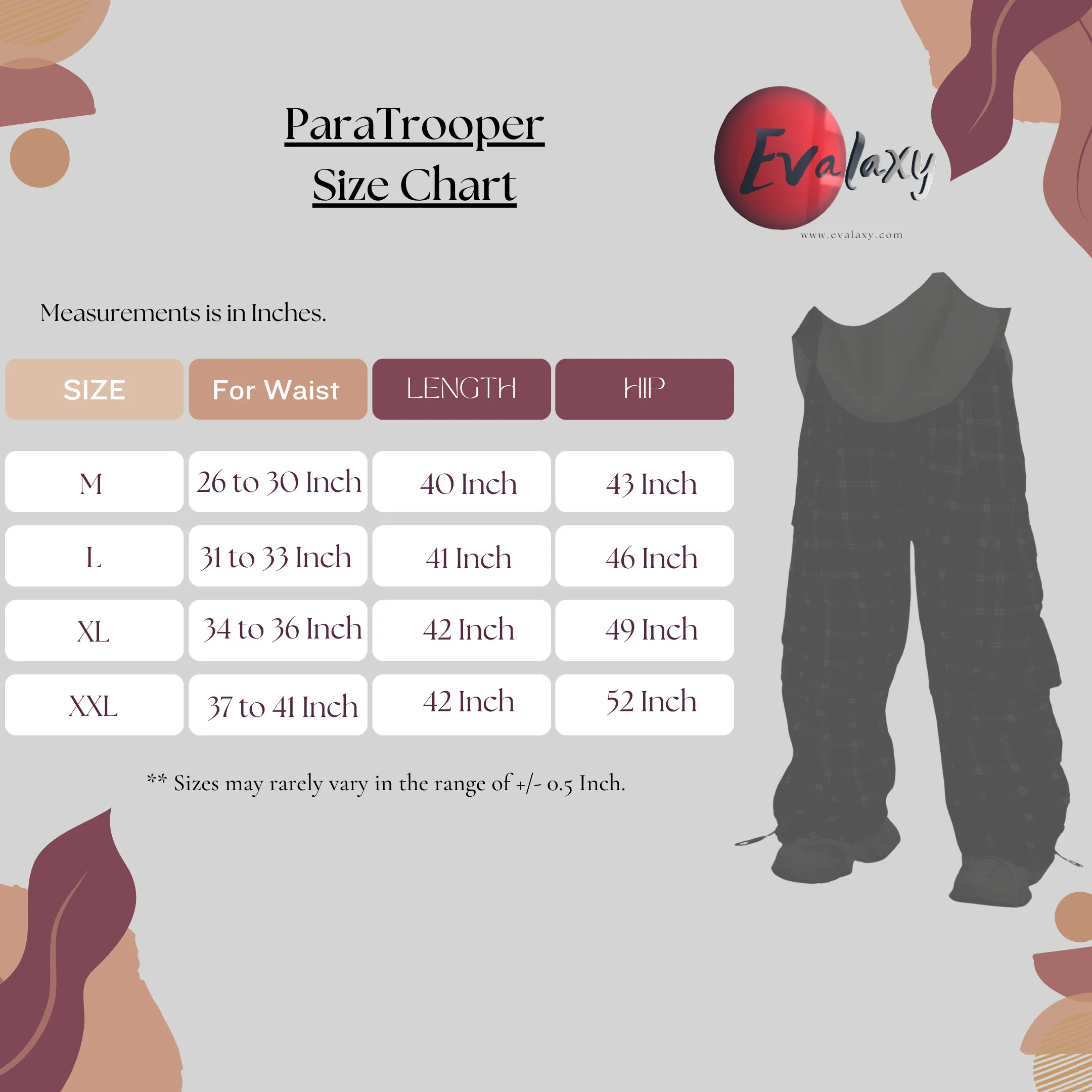 Unisex White Grey Camo Cargo Pants – Baggy Parachute Style for Men & Women