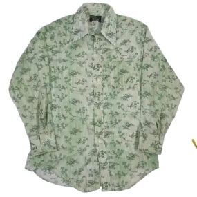 Vintage 70’s Canary “All Over Print” Button Up Shirt