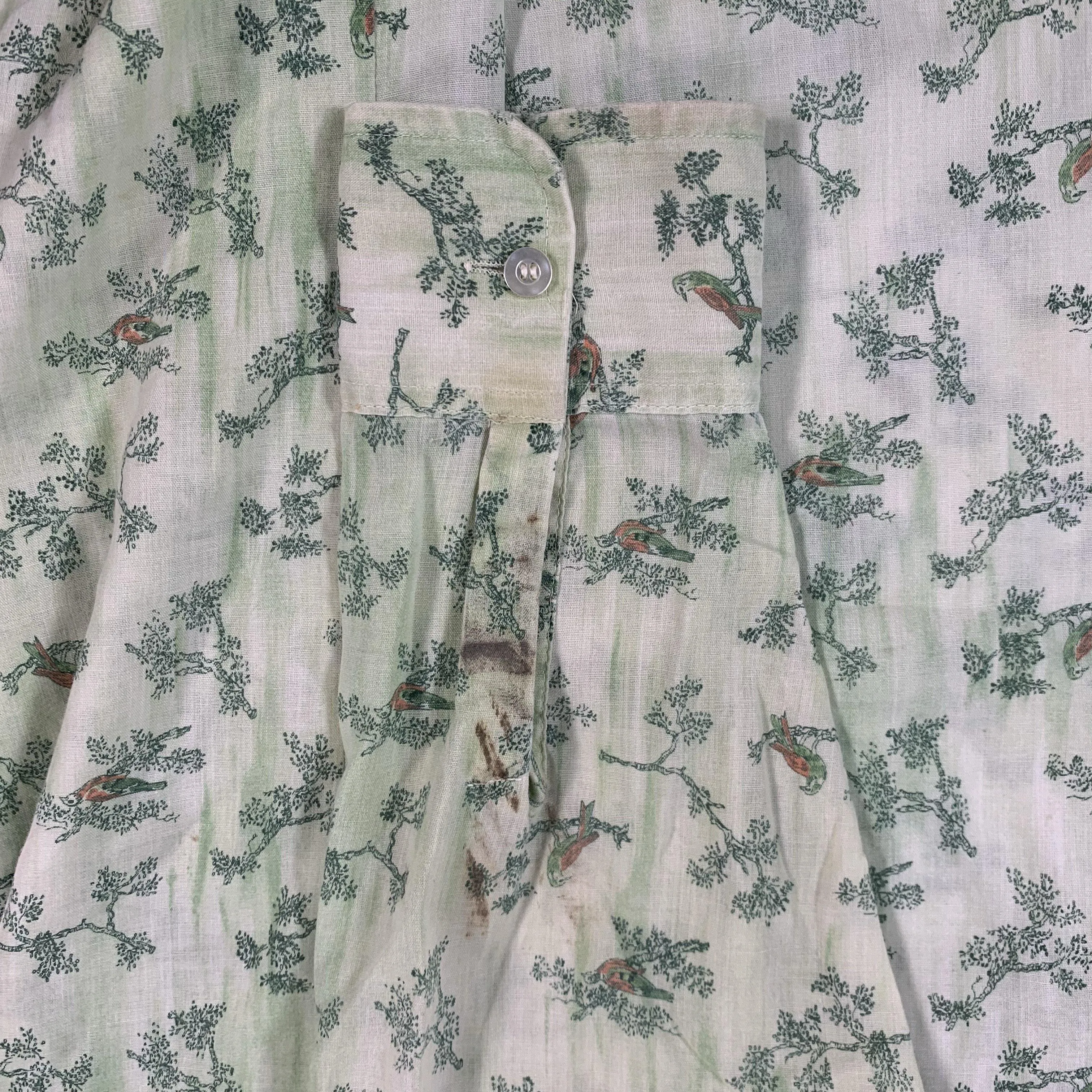 Vintage 70’s Canary “All Over Print” Button Up Shirt