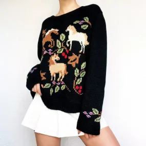 Vintage Horse Sweater