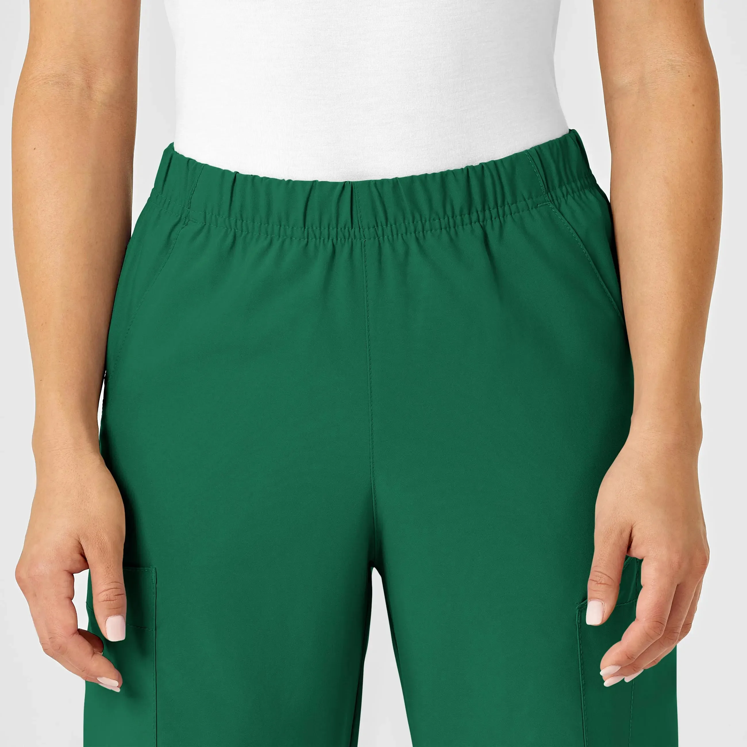 Wink Unisex Multi-Cargo Scrub Pant - Hunter