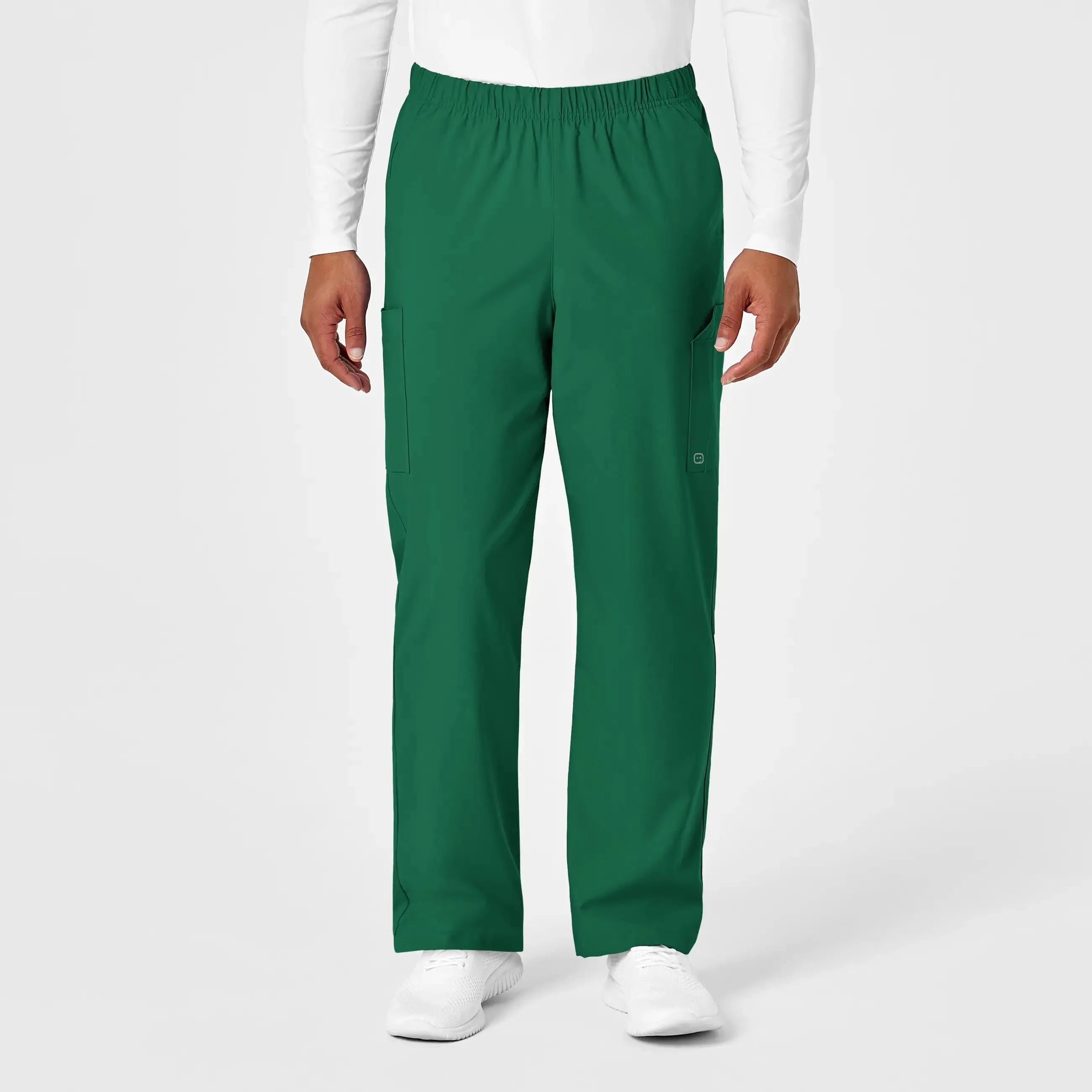 Wink Unisex Multi-Cargo Scrub Pant - Hunter