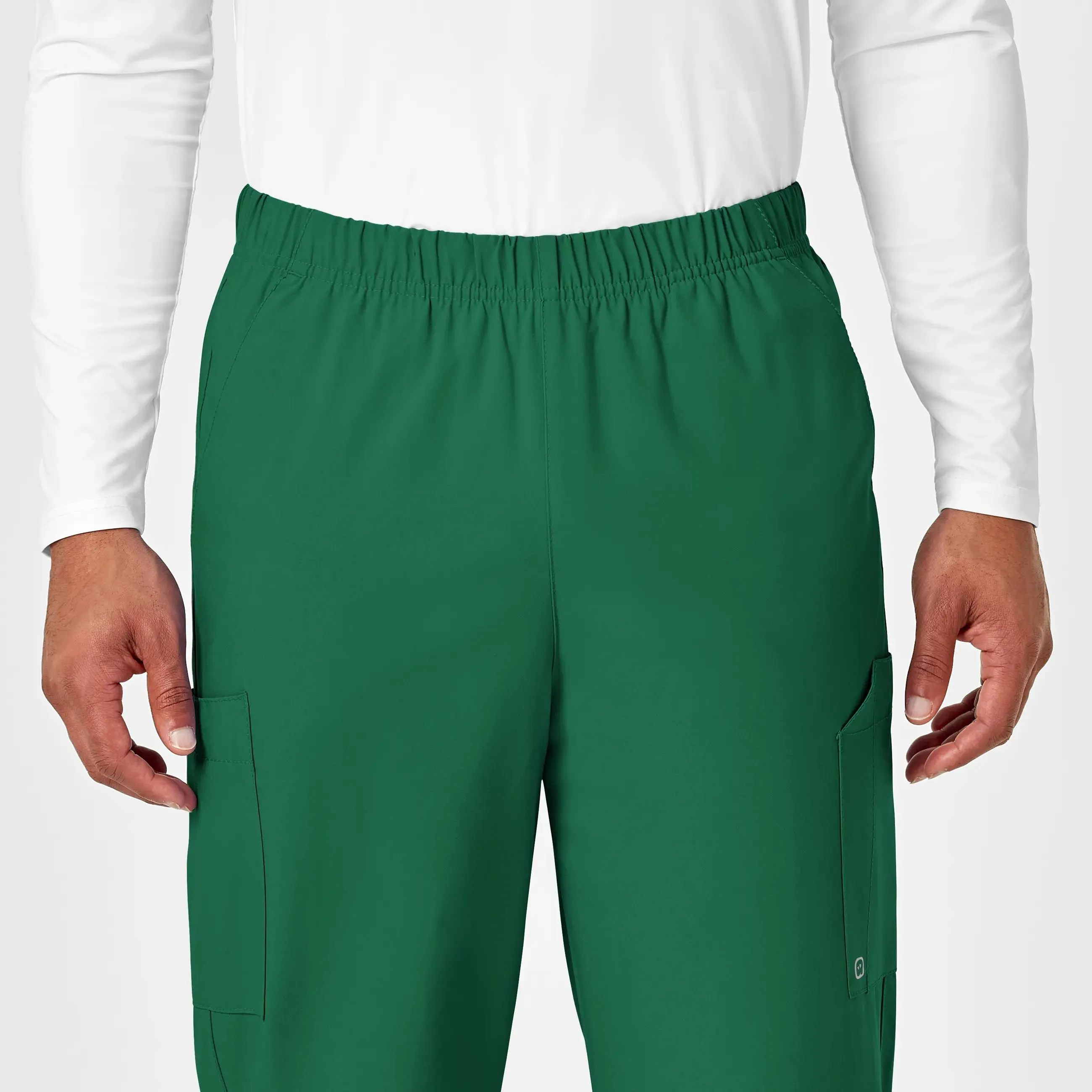 Wink Unisex Multi-Cargo Scrub Pant - Hunter