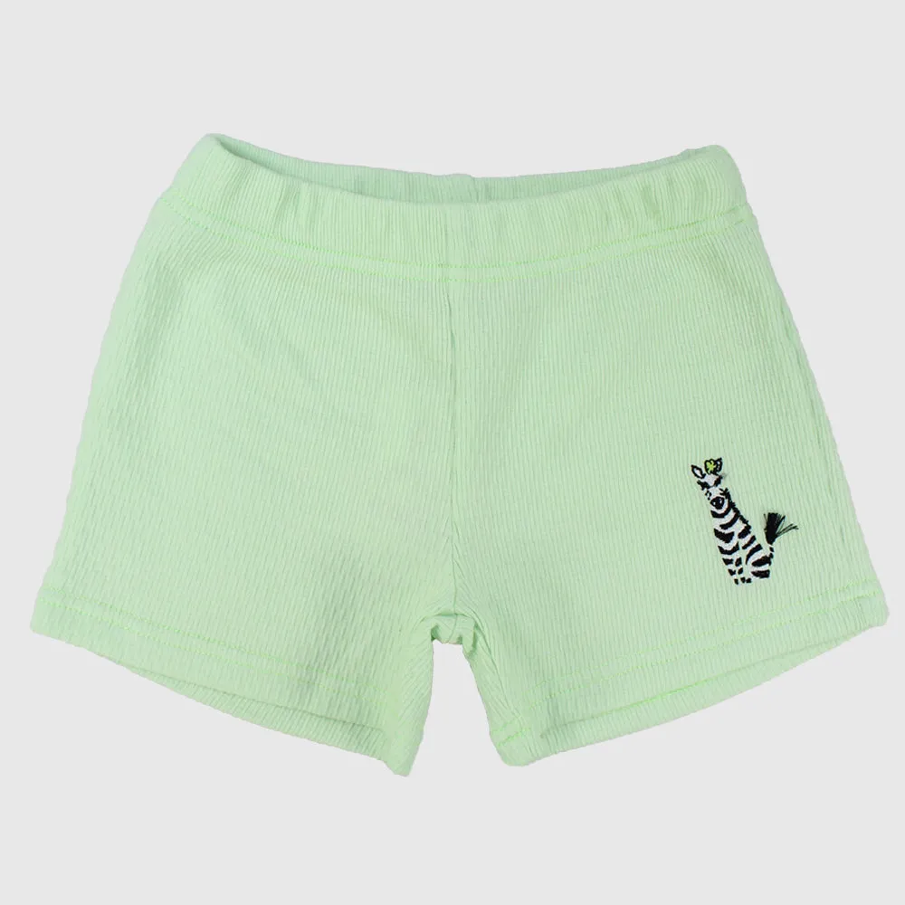 Zebra Comfy Cotton Shorts